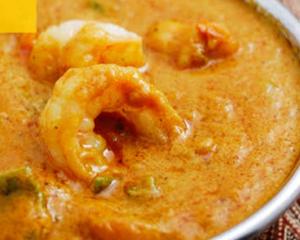 海老カレー(SHRIMP CURRY)ナン付き(WITH NAAN)