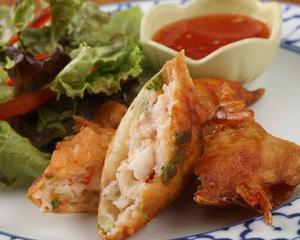 海老春巻きPRAWN SPRING ROLLS