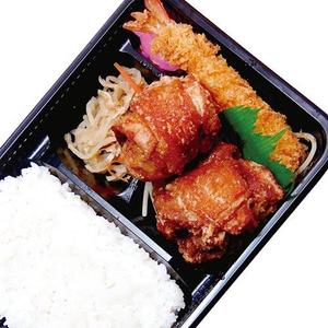 デカ2エビフライ弁当