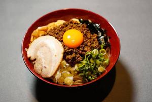 チャーシュー台湾まぜそば taiwanmazesoba with 1 char siu