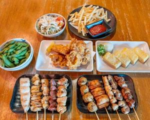 炭焼き5種オードブル