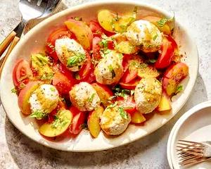トマトパニールサラダ Tomato Paneer Salad