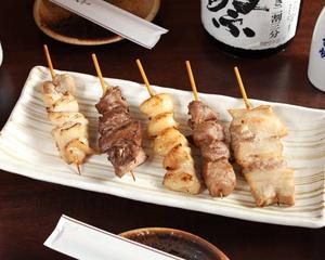 串盛り合わせ5種 5 Skewer Assortment
