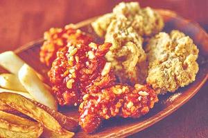 カントンの思い出 バンバンダブルセット大根ピクルス・お餅・ポテト付き Bang Bang Double Set