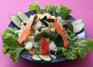シーフード サラダ seafood salad