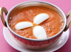 キーマエッグカレー Keema Egg curry