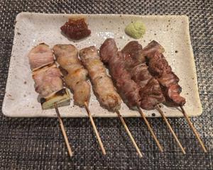 焼き鳥盛り合わせ6本(塩)