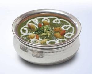 43.シュリンプサーグカレー Shrimp saag curry