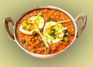 卵キーマカレー(Egg keema curry)