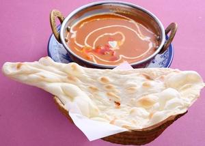 バターチキンカレー+ナン+選べるラッシー