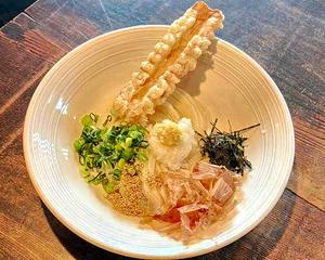 温 ちく天ぶっかけうどん