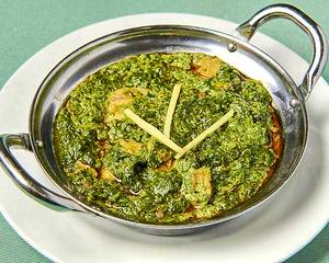 マトンほうれん草カレー Mutton Spinach Curry / Saag Mutton