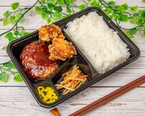 ハンバーグMから弁当