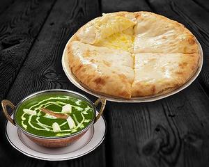 1種類カレー＆チーズナン/1Curry Select＆Cheese Naan