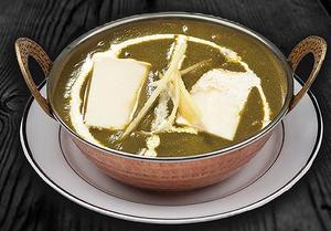 サグパニールカレー/ Spinach Paneer Curry