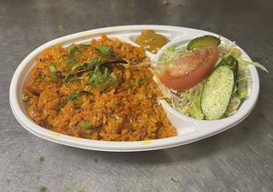 プラウンビリヤニ (Prawn Biryani)