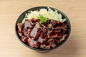 ハラミ丼 肉増増