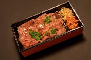 黒毛和牛サーロイン焼きしゃぶ重