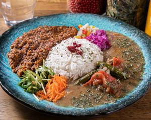 おまかせ2種盛カレー