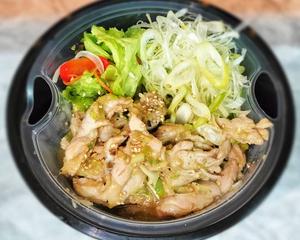 鶏せせりネギ塩丼
