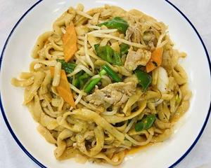 焼き刀削麺(炒刀削麺)