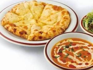 キーマチーズカレーセット 【Keema Cheese Curry】