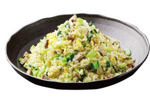叉焼入り青菜炒飯 Roast Pork ＆ Leafy Vegetable Fried Rice