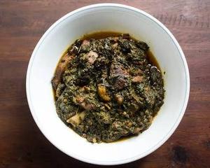 ほうれん草エビカレー Spinach ＆ Prawn Curry