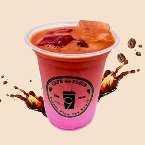 ストロベリーコーヒーラテ