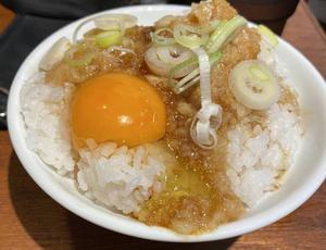 背脂ご飯Back fat Rice