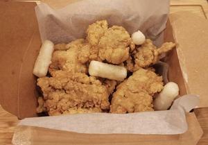 ザクザクチキン4個