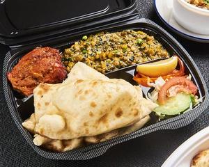 タンドリーチキン入り選べるカレー弁当 Tandoori Chicken ＆ Your Choice of Curry Bento Box