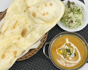 1種カレー・ナンorライス・サラダセット/1Curry Select・Naan or Rise・Salad(Aset)