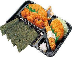 本家かまどや スペシャルのり・カラ弁当