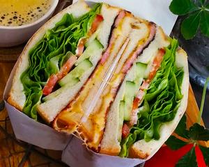 ベーコンチーズサンドイッチ Bacon Cheese Sandwich