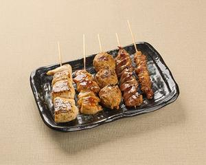 焼き鳥盛り合わせ(タレ)5本
