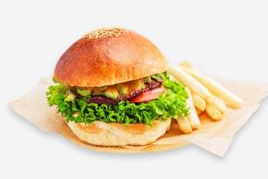 アボガドチーズバーガー