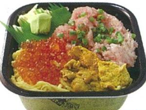 丼丸 うにネギトロいくら丼