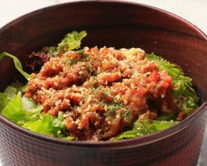 キーマカレー丼