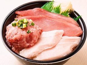 魚丼 まぐろづくし丼