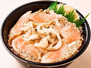 魚丼 炙り縁側焼きハラス丼