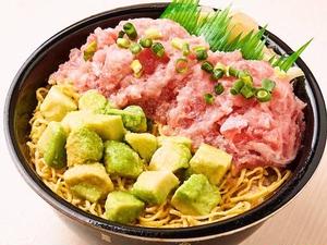 魚丼 ねぎとろアボカド丼