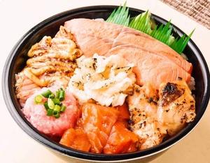 炙り焦がし彩丼