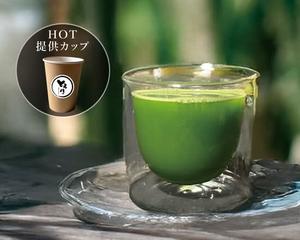 とろり天使のわらびもち グリーンティー 温   (GREEN TEA hot)