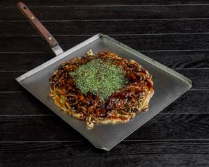 基本のにくてん(お好み焼き) Basic Nikuten (Okonomiyaki)