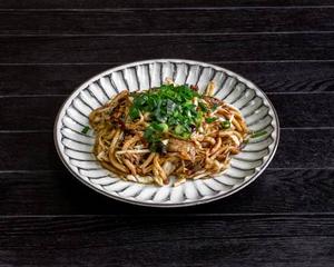 基本のうどん焼き Basic Grilled Udon