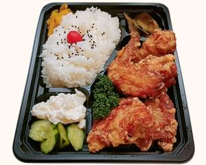 ジョーの定番にんにく醤油味からあげ弁当(大盛り)