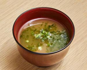 あおさの味噌汁 Sea Lettuce Miso Soup