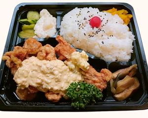 自家製手作りタルタルのチキン南蛮弁当Fried Chicken with Tartar Sauce Bento