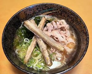 ごぼう肉そば